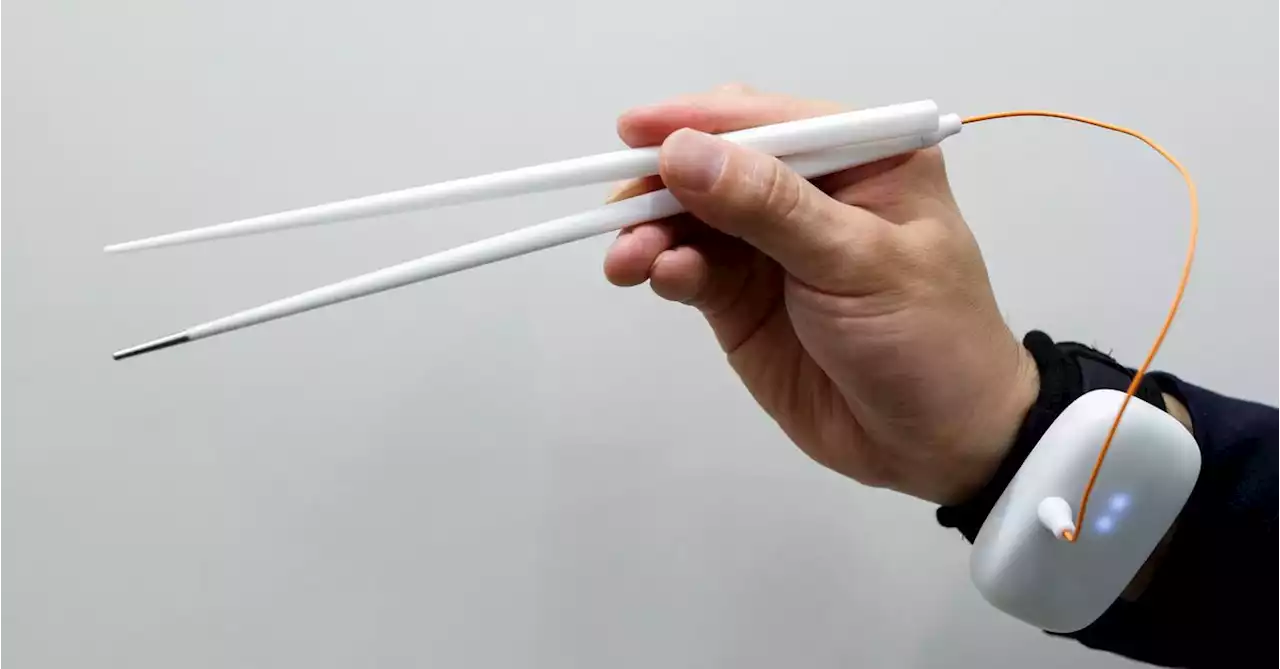 Japan researchers develop electric chopsticks to enhance salty taste