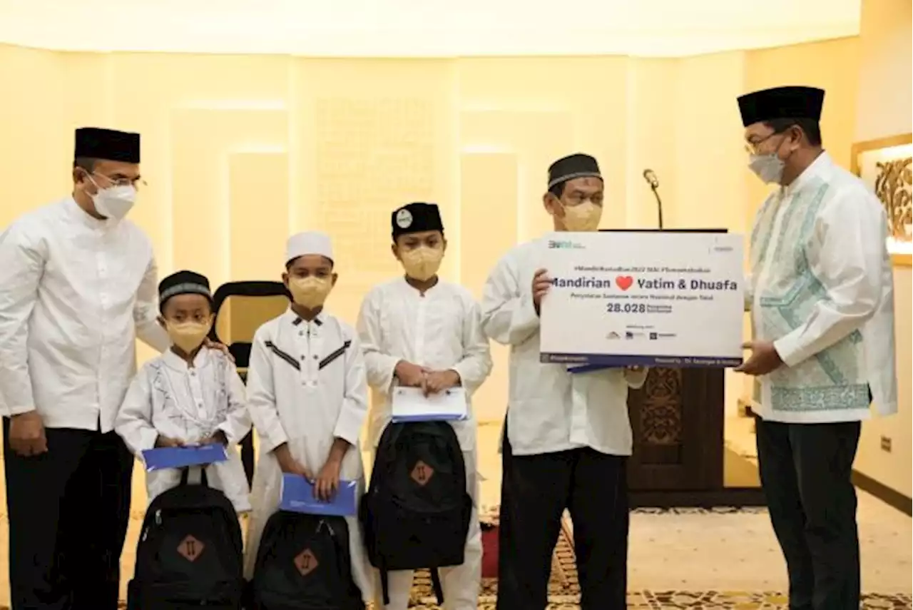 Berbagi di Bulan Ramadan, Bank Mandiri Santuni 28.028 Anak Yatim dan Dhuafa secara Nasional