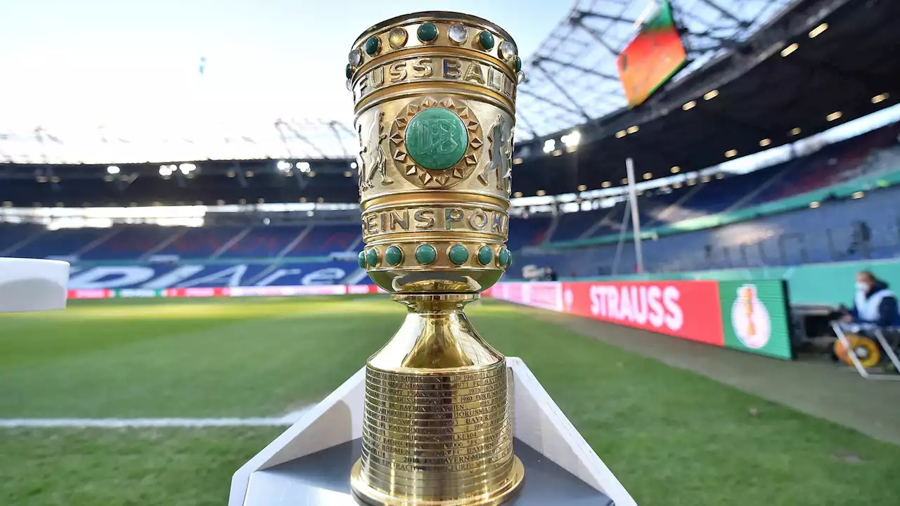 Fußball: DFB-Pokal 2021/22 - die Fakten zum Halbfinale