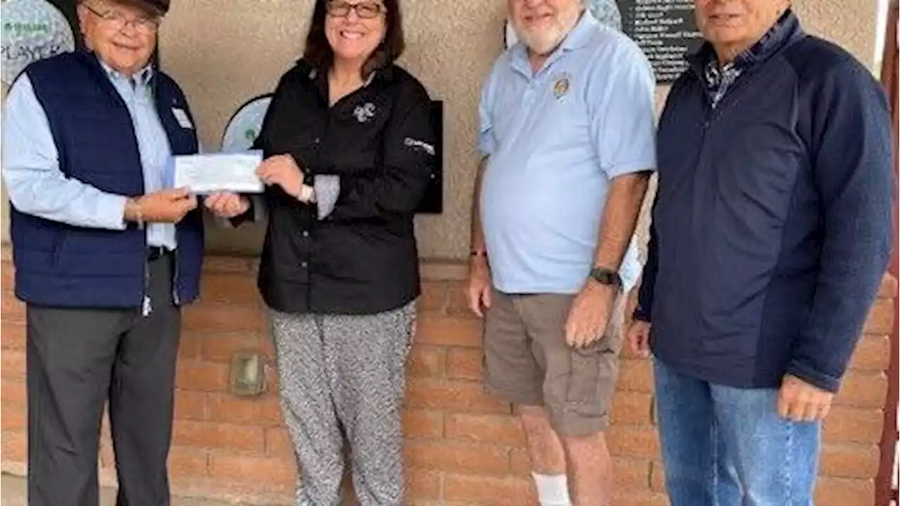 Kino Rotary donates $500 to First Tee-Tucson