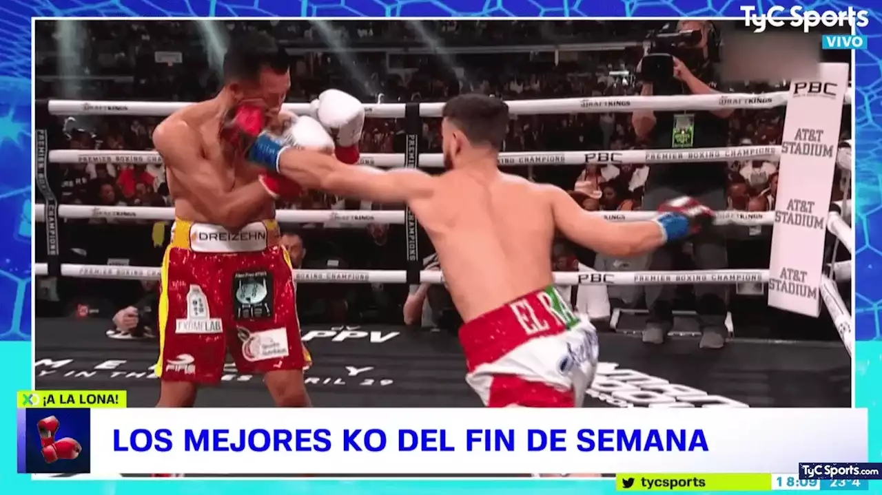 ¡A la lona! Los mejores KOs de la semana - TyC Sports