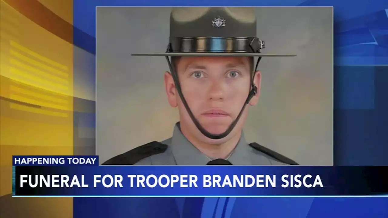 Public invited to funeral for Trooper Branden Sisca at Perkiomen Valley High School