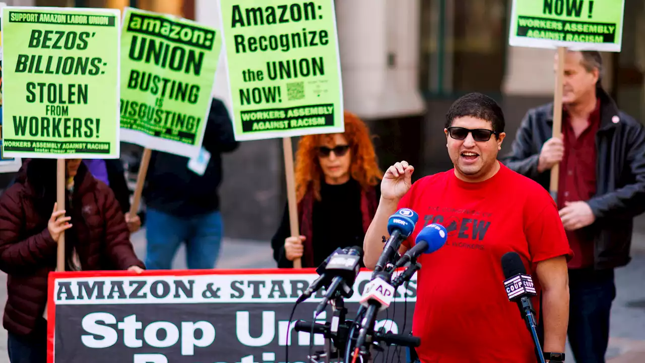 Amazon workers in NYC vote to unionize, a first for the company