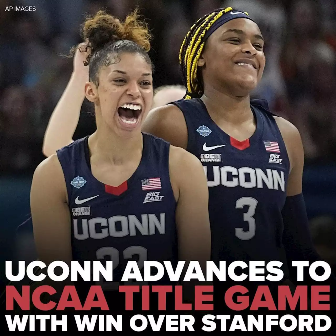 UConn women advance to national championship game with 63-58 win over Stanford