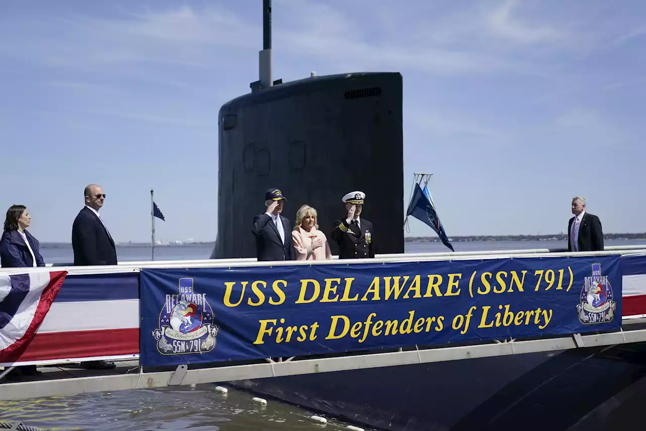 Biden says sub he commissioned will enhance US security