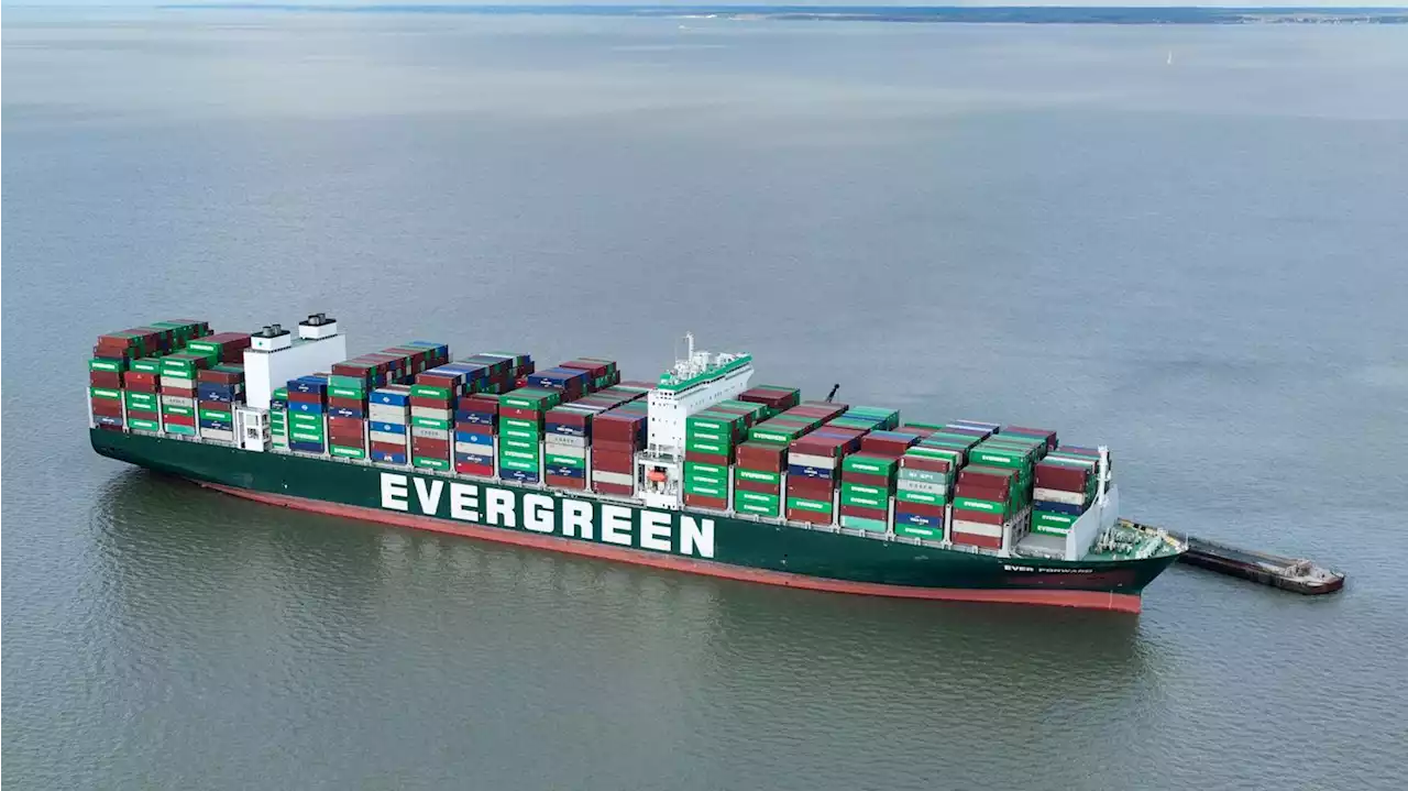 Massive ship called Ever Forward is stuck in Chesapeake Bay