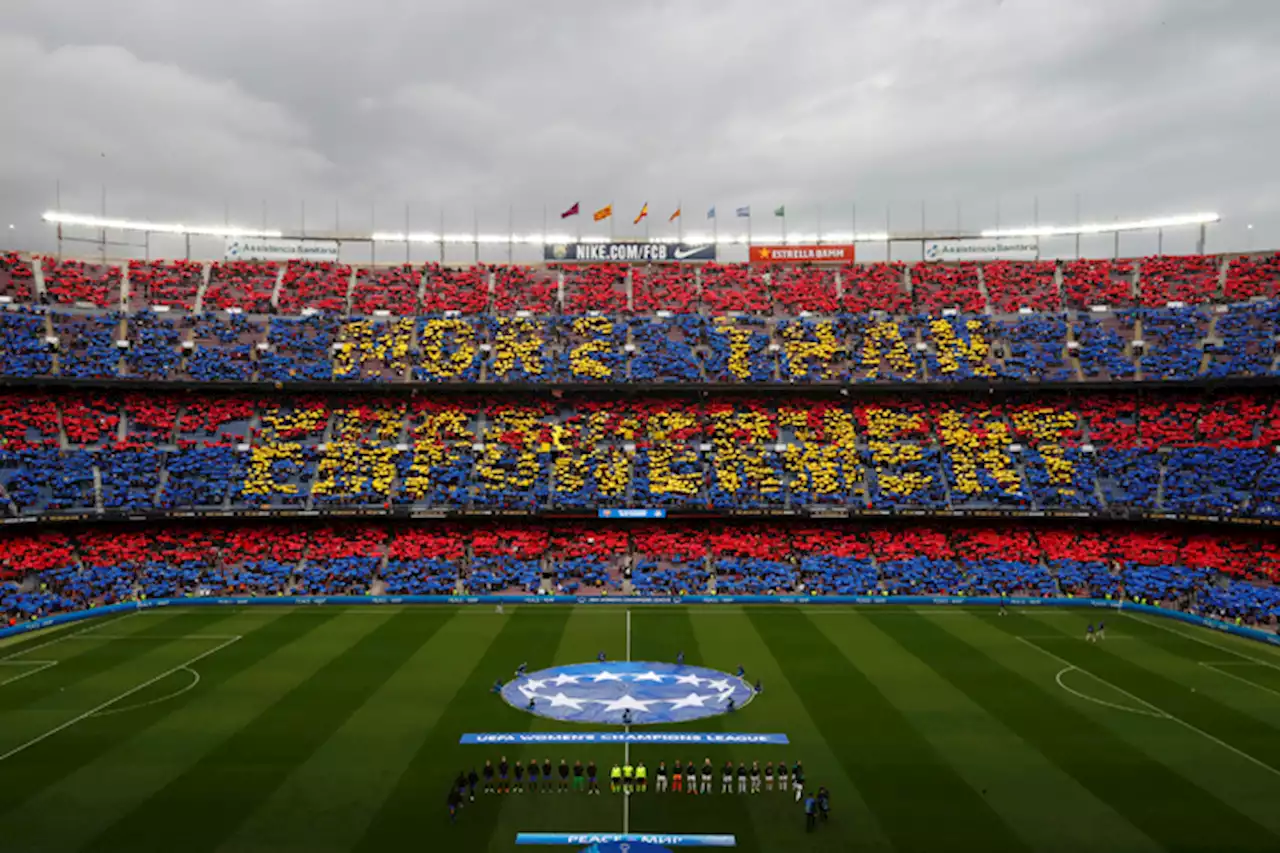 Record attendance: 91,553 watch women's game in Barcelona | The Associated Press