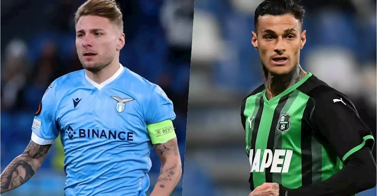 Diretta Lazio-Sassuolo: formazioni ufficiali e dove vederla in tv