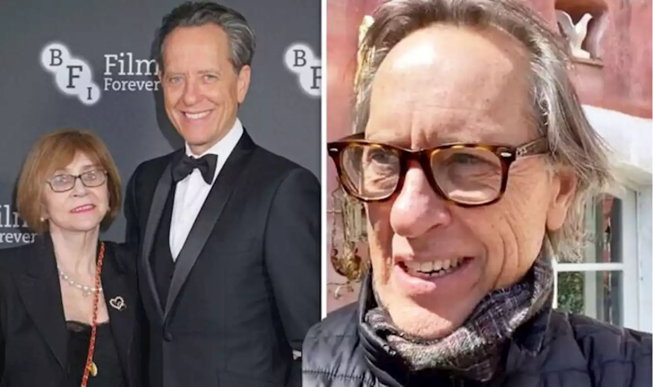 Richard E Grant emotional as actor 'sorts through' wife's clothes months after her death