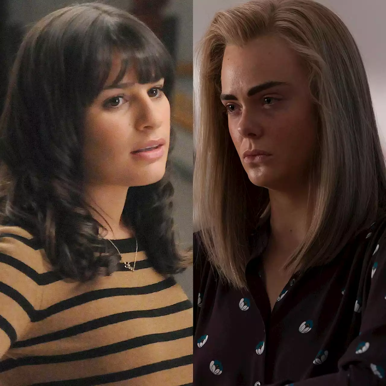 Elle Fanning Knows All of Lea Michele's Glee Mannerisms After Girl From Plainville - E! Online