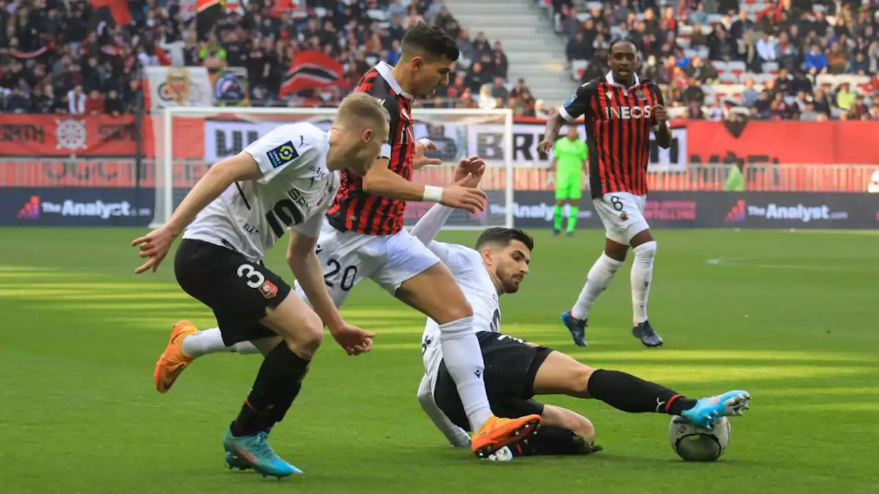 Ligue 1 : le Stade Rennais ramène un point de Nice