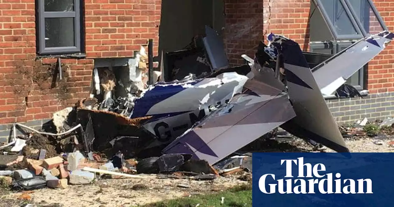 Light aircraft destroyed after crashing into property in Oxfordshire