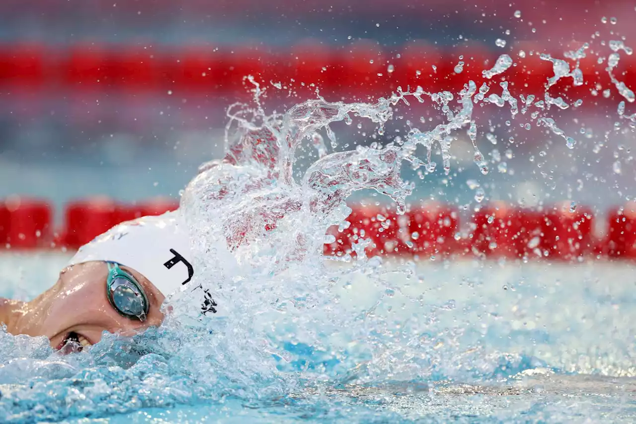 Katie Ledecky wins again at San Antonio swim meet