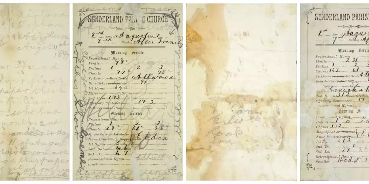 Choirboy’s hidden note found in church pew 125 years on