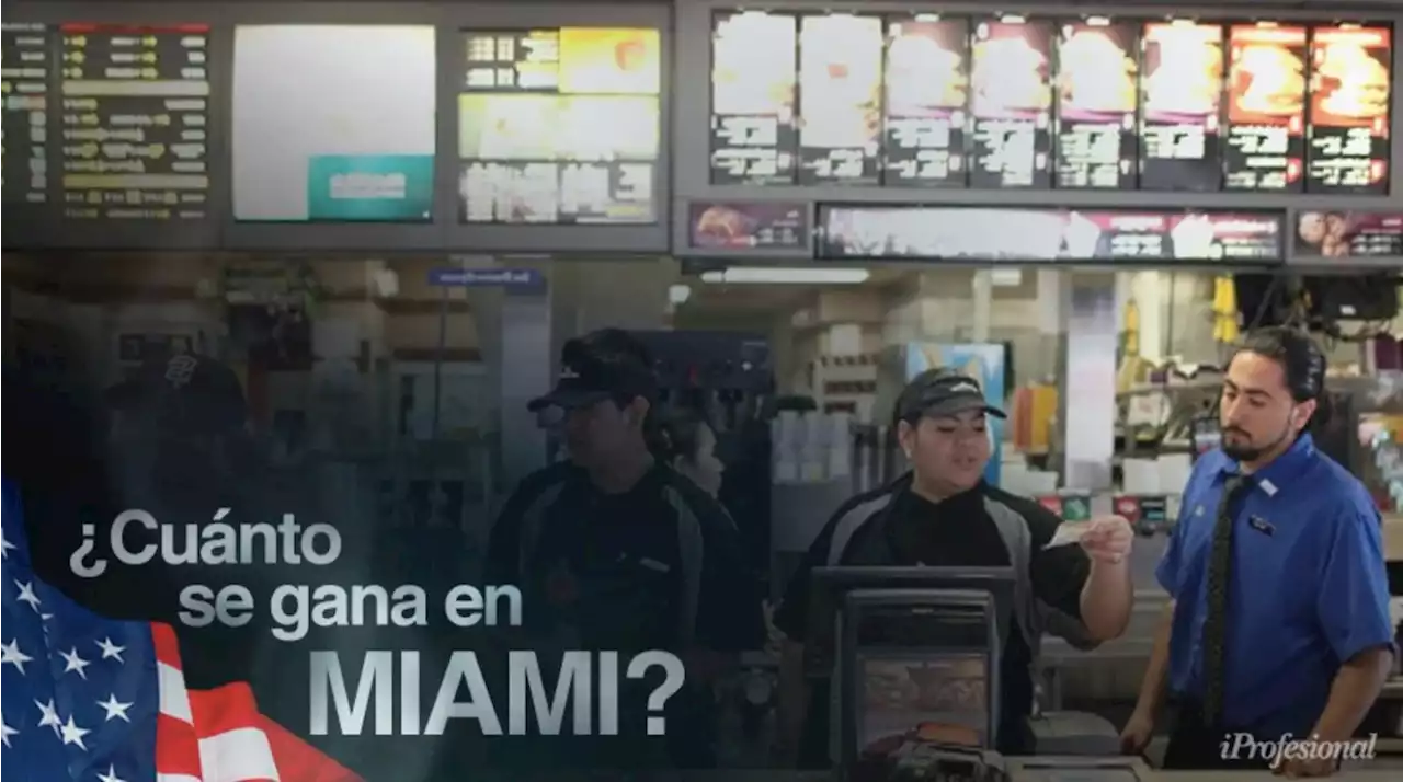 Trabajar en Miami: cuánta plata pagan en un local de fast food