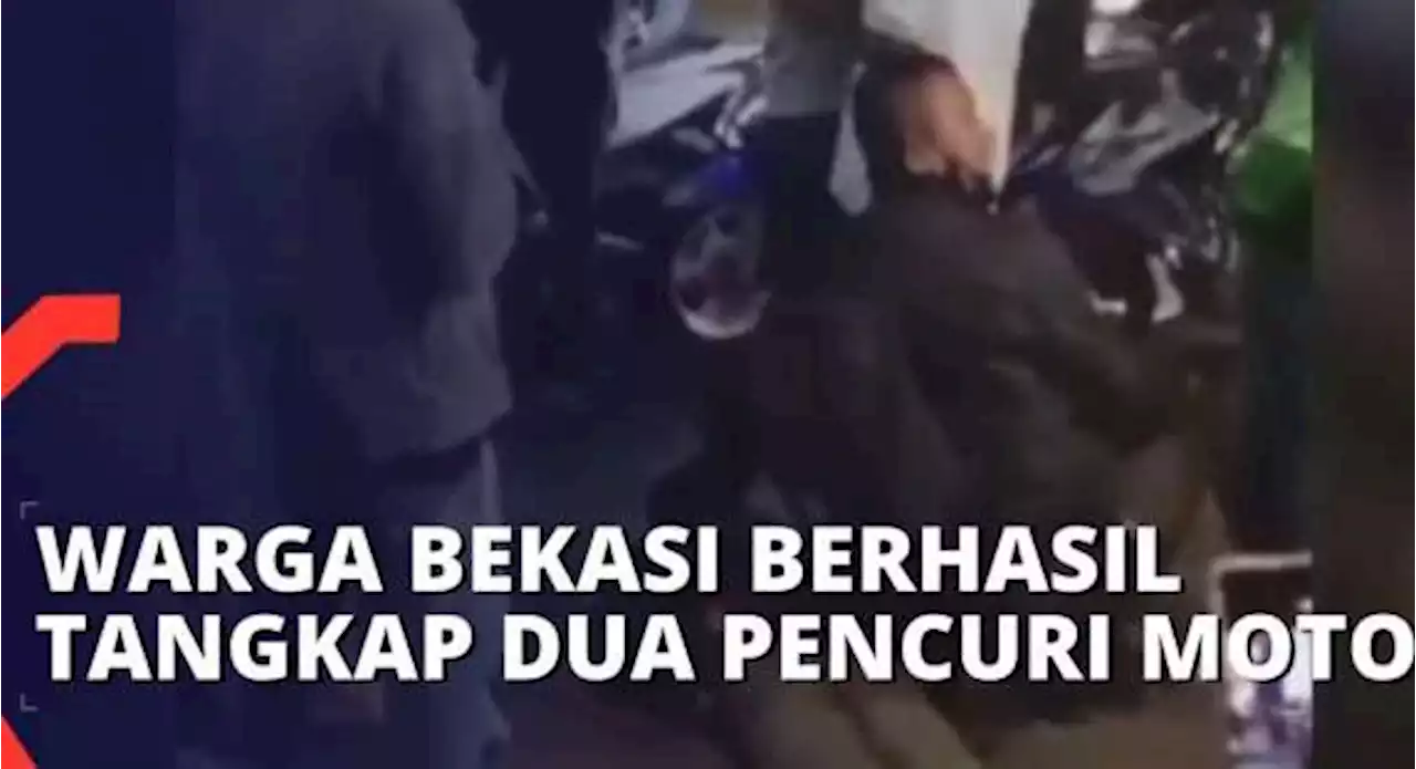 Warga di Bekasi Berhasil Tangkap Dua Pelaku Pencurian Motor Bersenjata Api