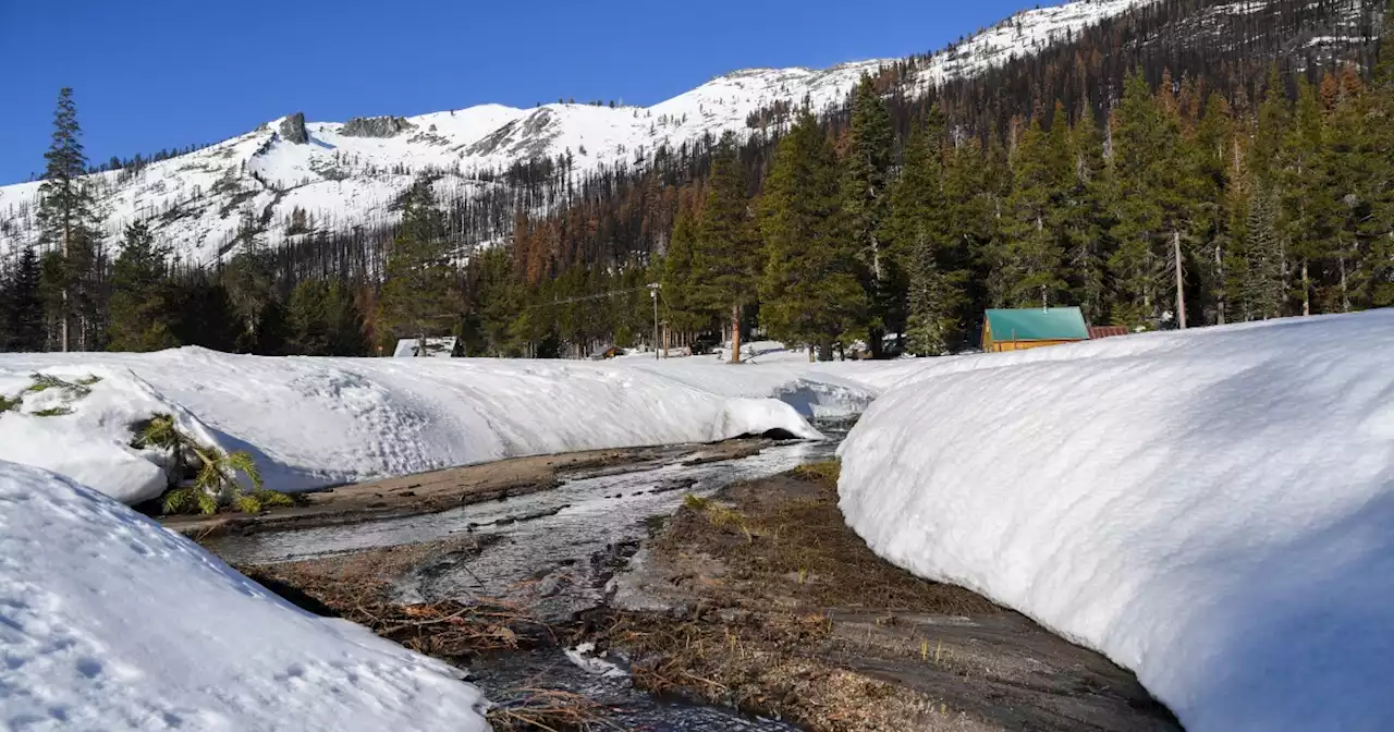 Snowpack Levels In The Sierras Fall To 38% As California Enters Its Third Consecutive Year Of Drought