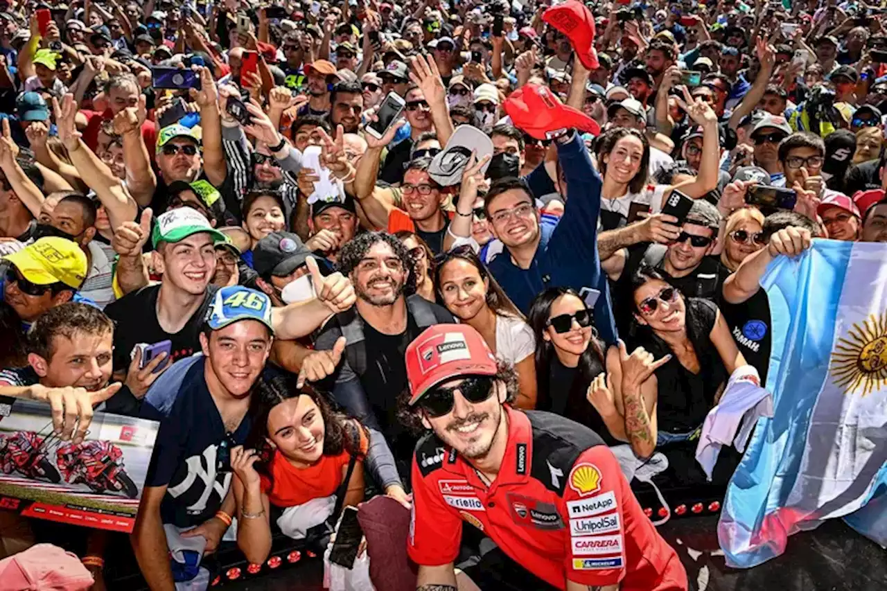 Con nueve horas de acción para los pilotos, súper sábado de MotoGP en Termas de Río Hondo