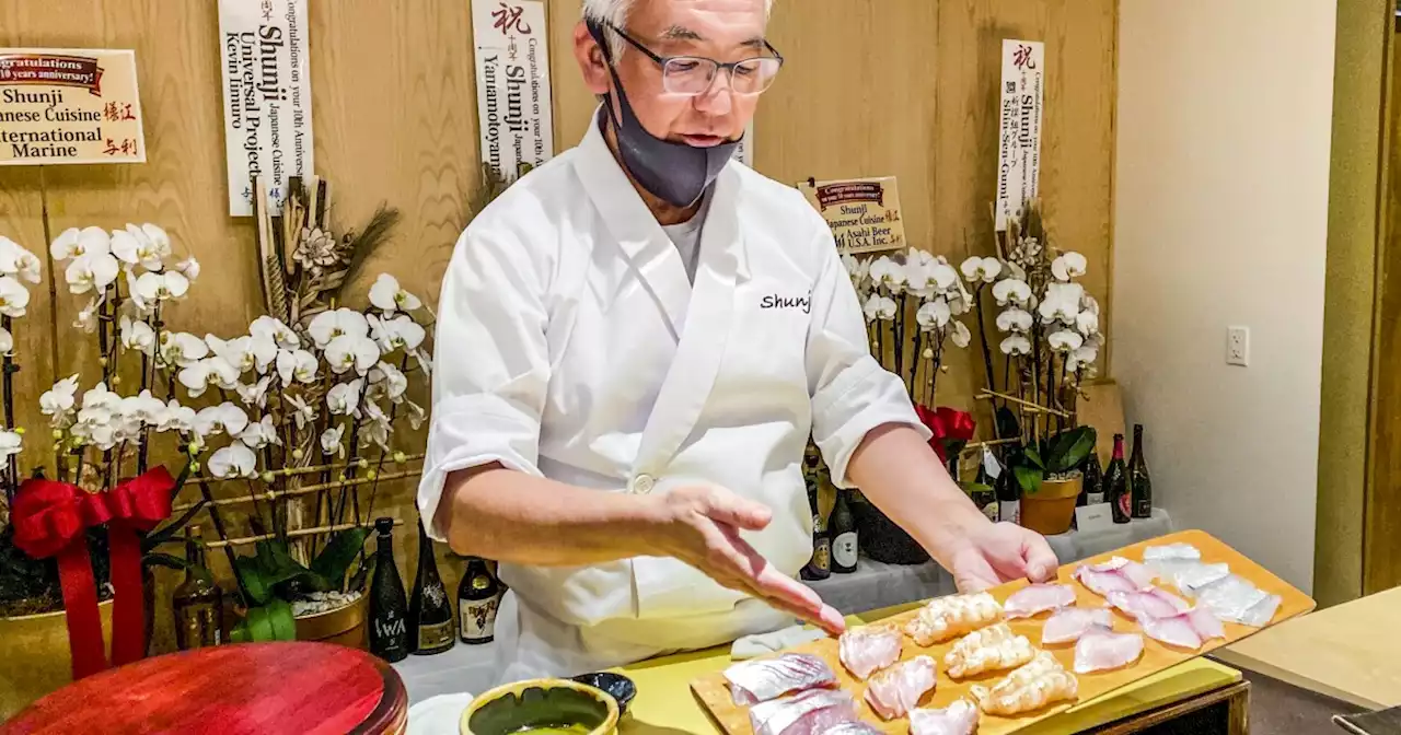 New serious digs suit this L.A. sushi master