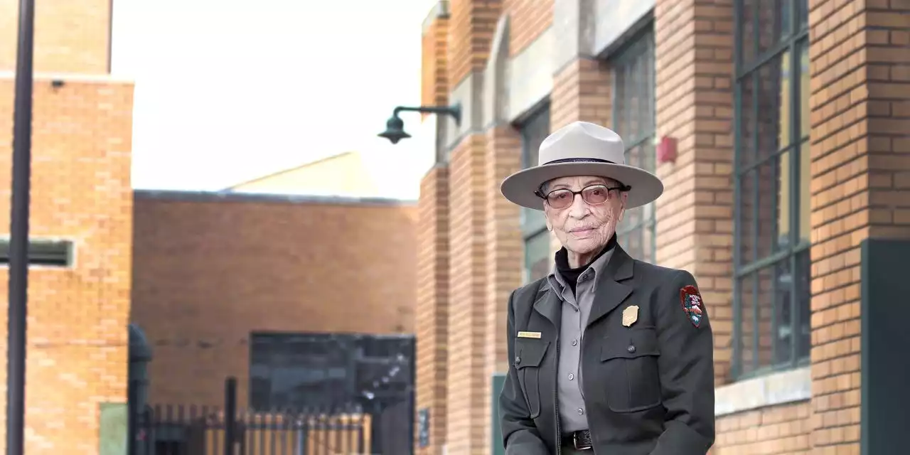 100-year-old National Park Service ranger, and a file clerk during World War II, retires