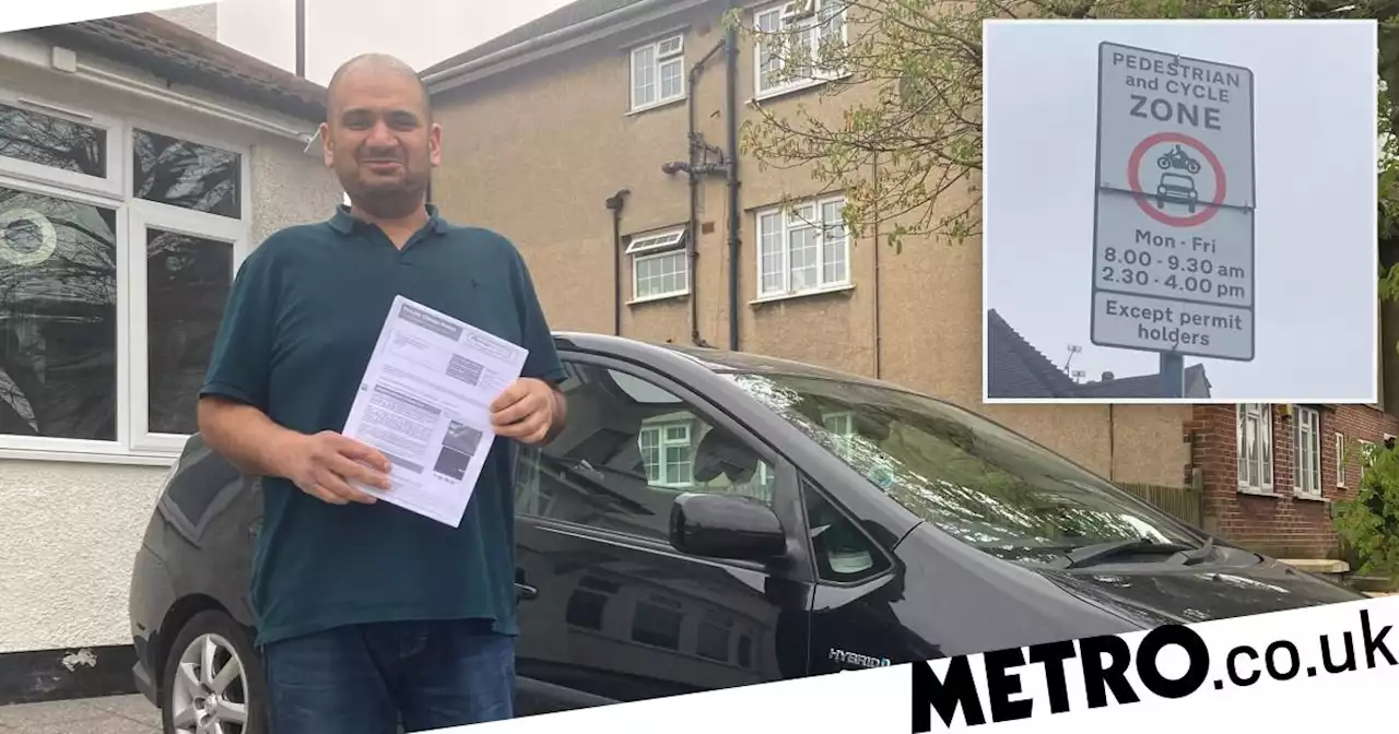 Dad 'scared to use roads' after council fines him for driving down own street