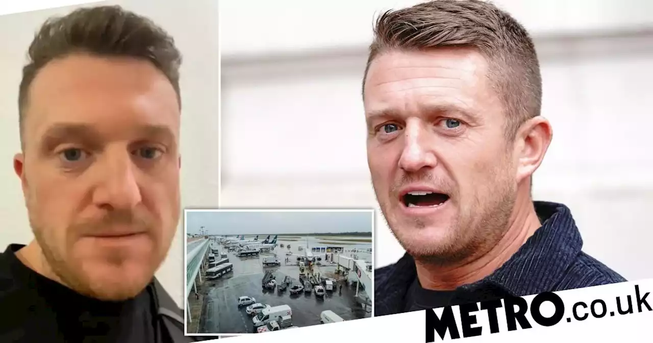 Tommy Robinson 'arrested in Mexico with his kids for national security reasons'