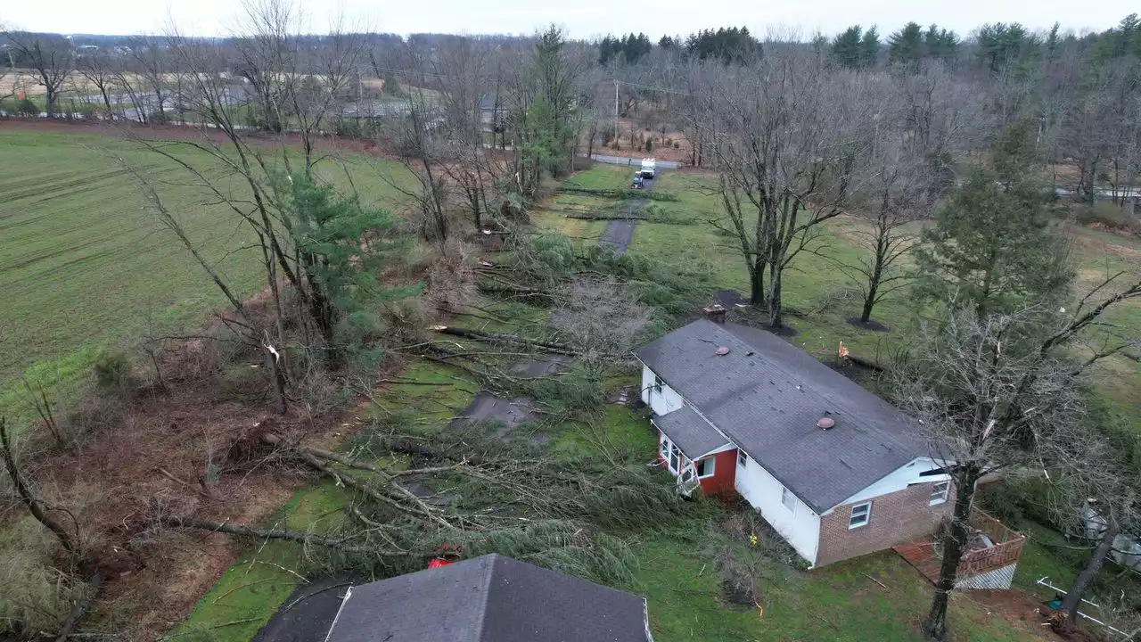 Tornado confirmed to have touched down in northern Bucks County this week