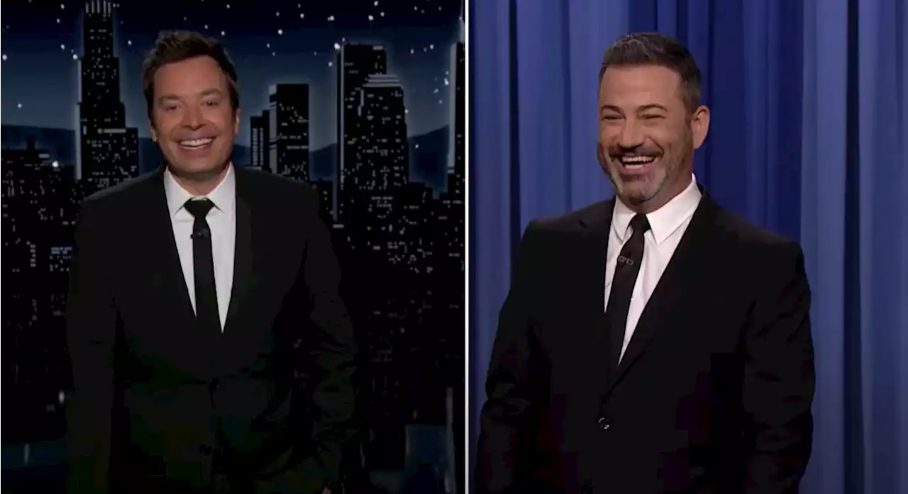 See Jimmy Kimmel and Jimmy Fallon Swap Hosting Gigs in Late-Night April Fools' Gag