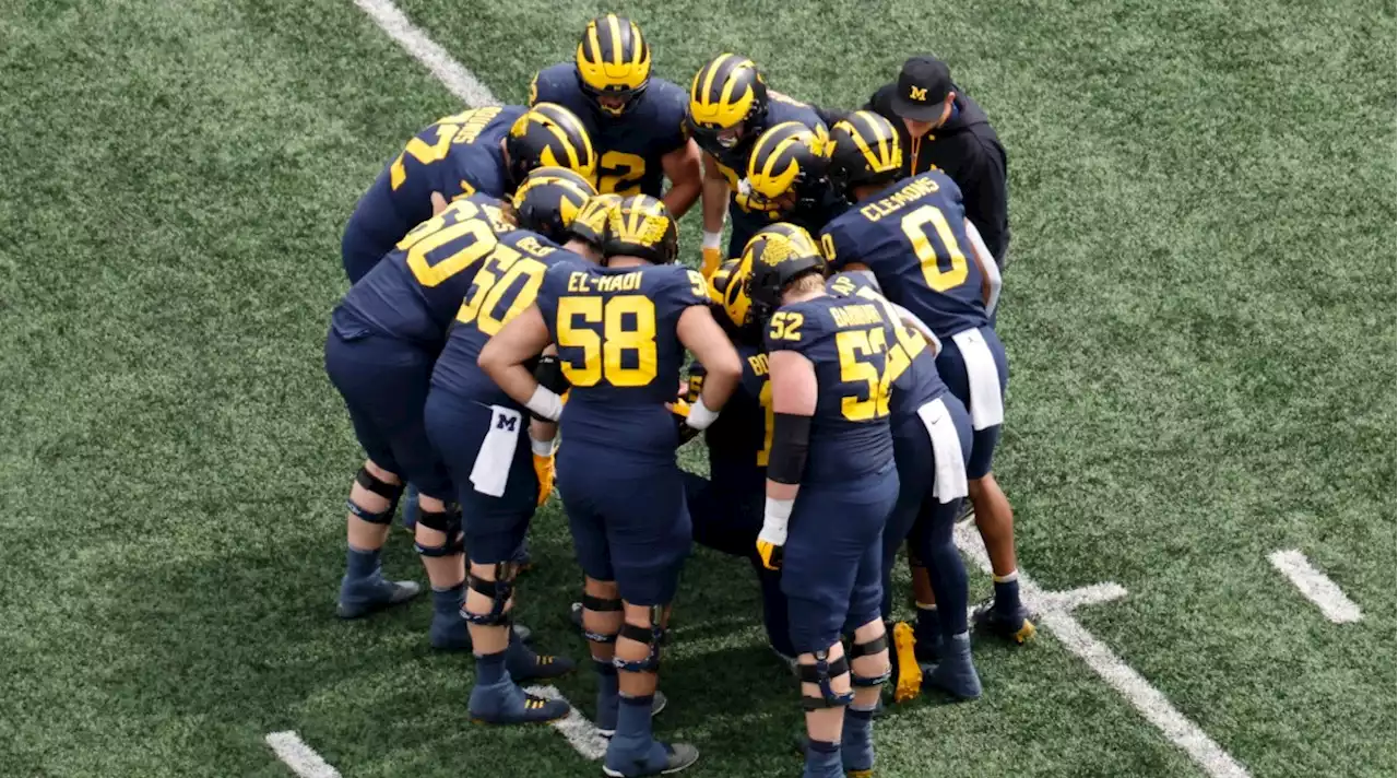 Michigan Breaks Out Keg Stand TD Celebration at Spring Game