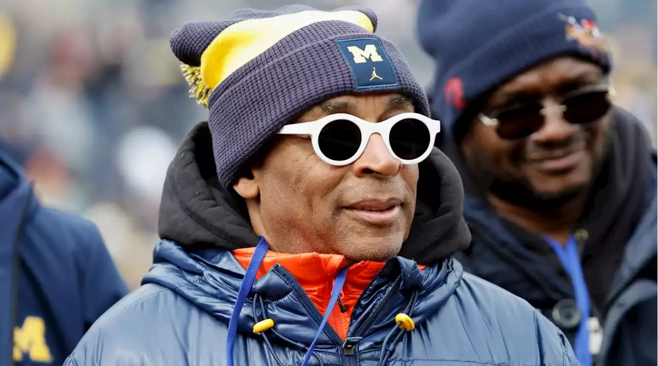 Spike Lee Attends Michigan Spring Game for Kaepernick Doc