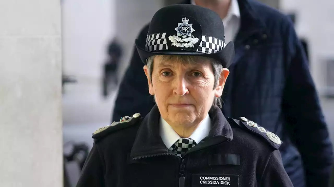 Dame Cressida Dick: Metropolitan Police commissioner to leave her post on 10 April