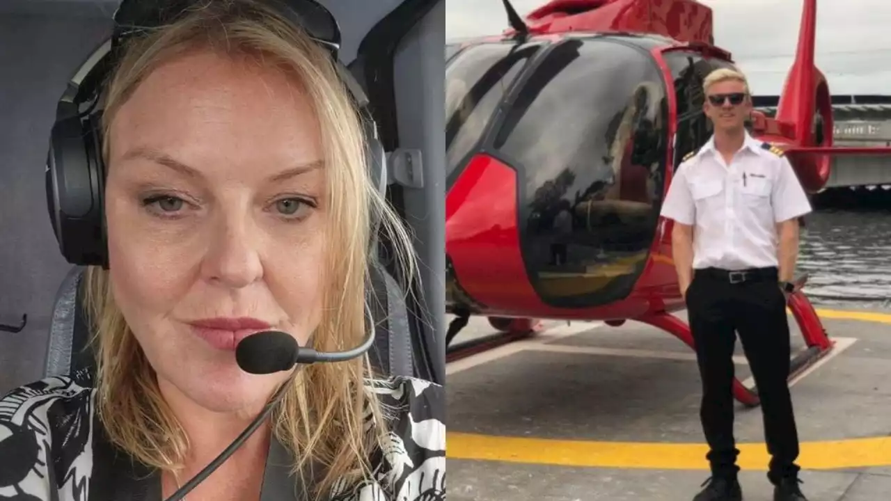 Helicopter crash victim's tragic last post