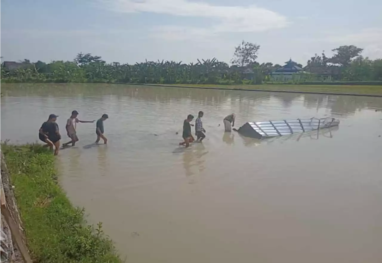 Angin Kencang Rusak Belasan Rumah di Klaten, 1 Warga Nabrak Pohon Roboh