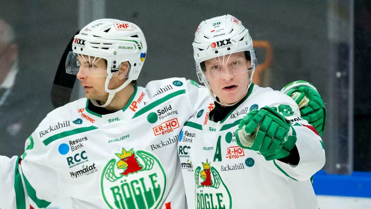 Ishockey: Rögle utjämnade kvartsfinalserien mot Oskarshamn
