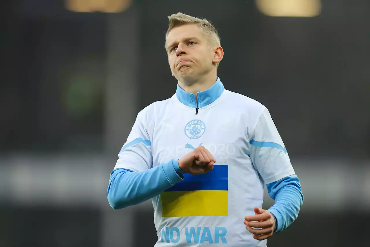 Zinchenko invites Ukrainian refugee and ex-teammate to train with Man City