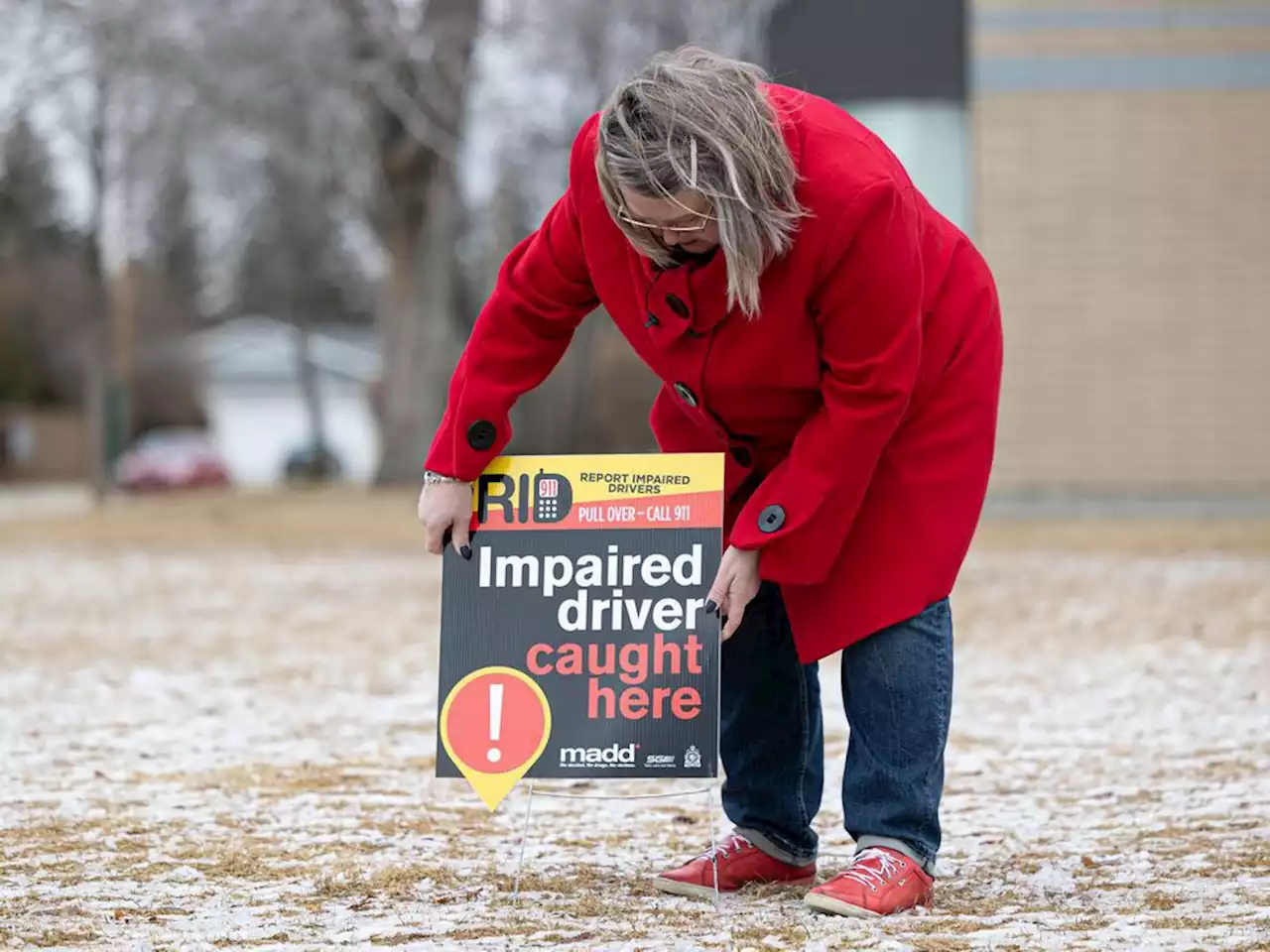 MADD kicks off summer awareness campaign with signs at arrest locations