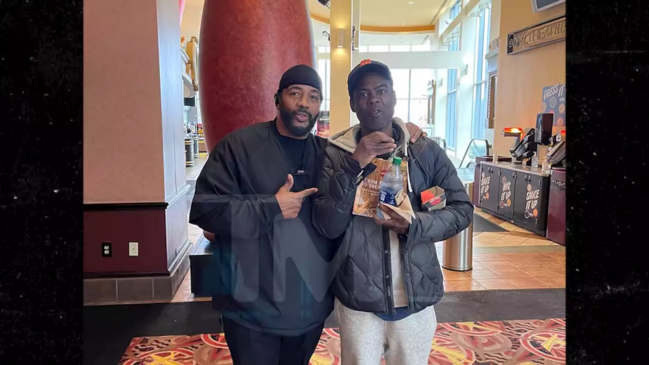 Chris Rock Takes A Solo Trip To The Movie Theater