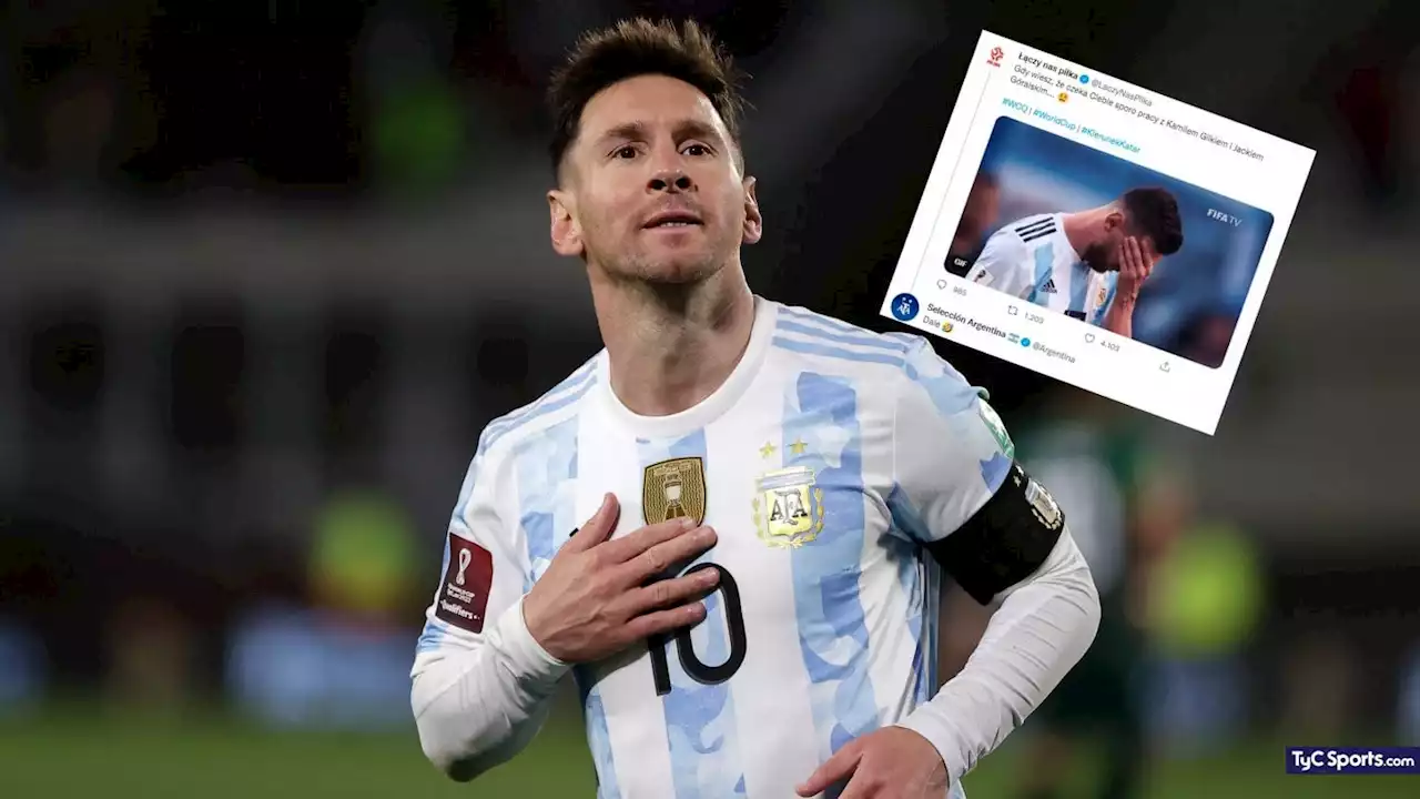 ¡A defender a Messi! La respuesta de la Selección Argentina al picante tuit de Polonia - TyC Sports