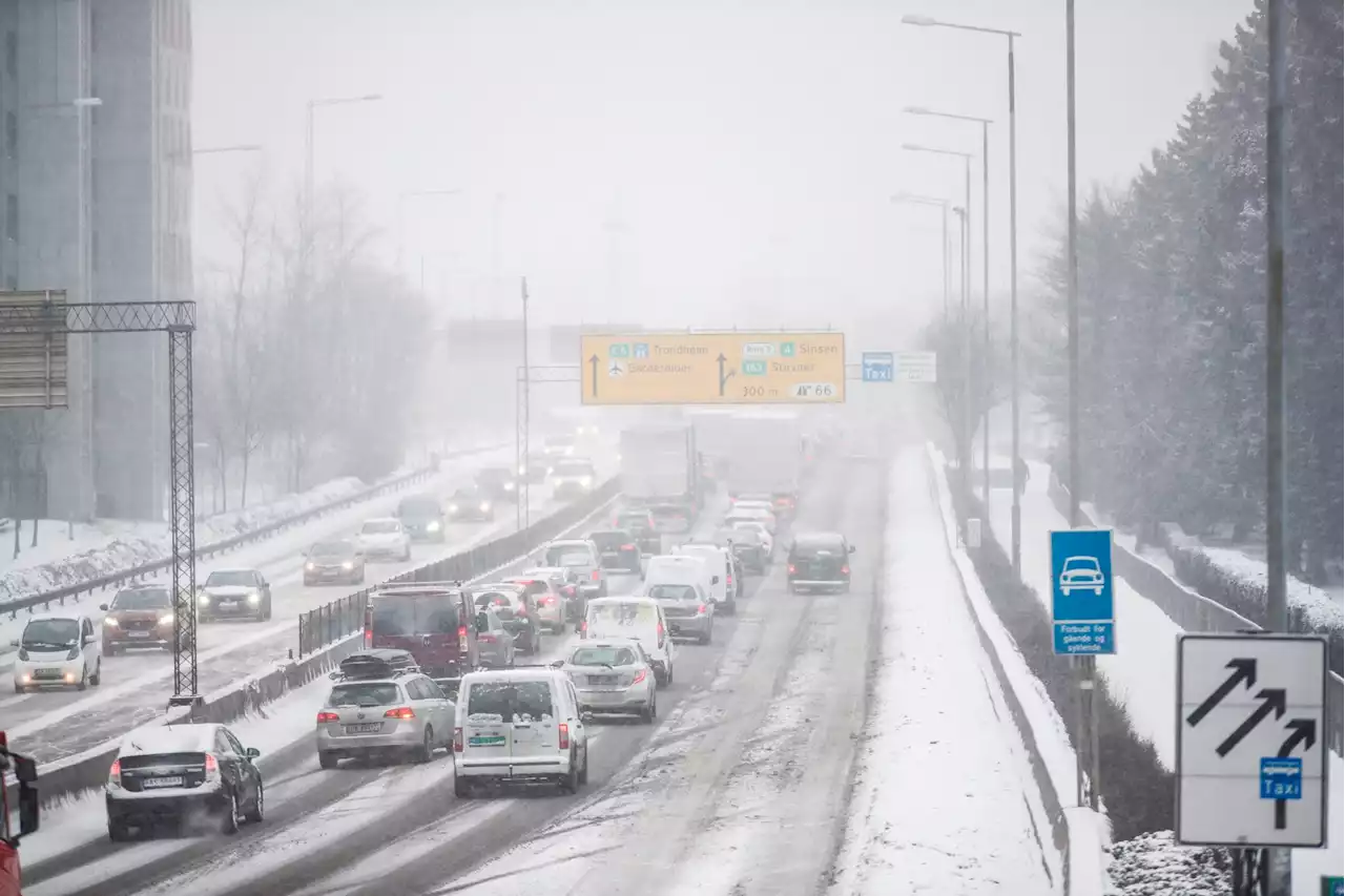 Nå kommer snøen tilbake på Østlandet