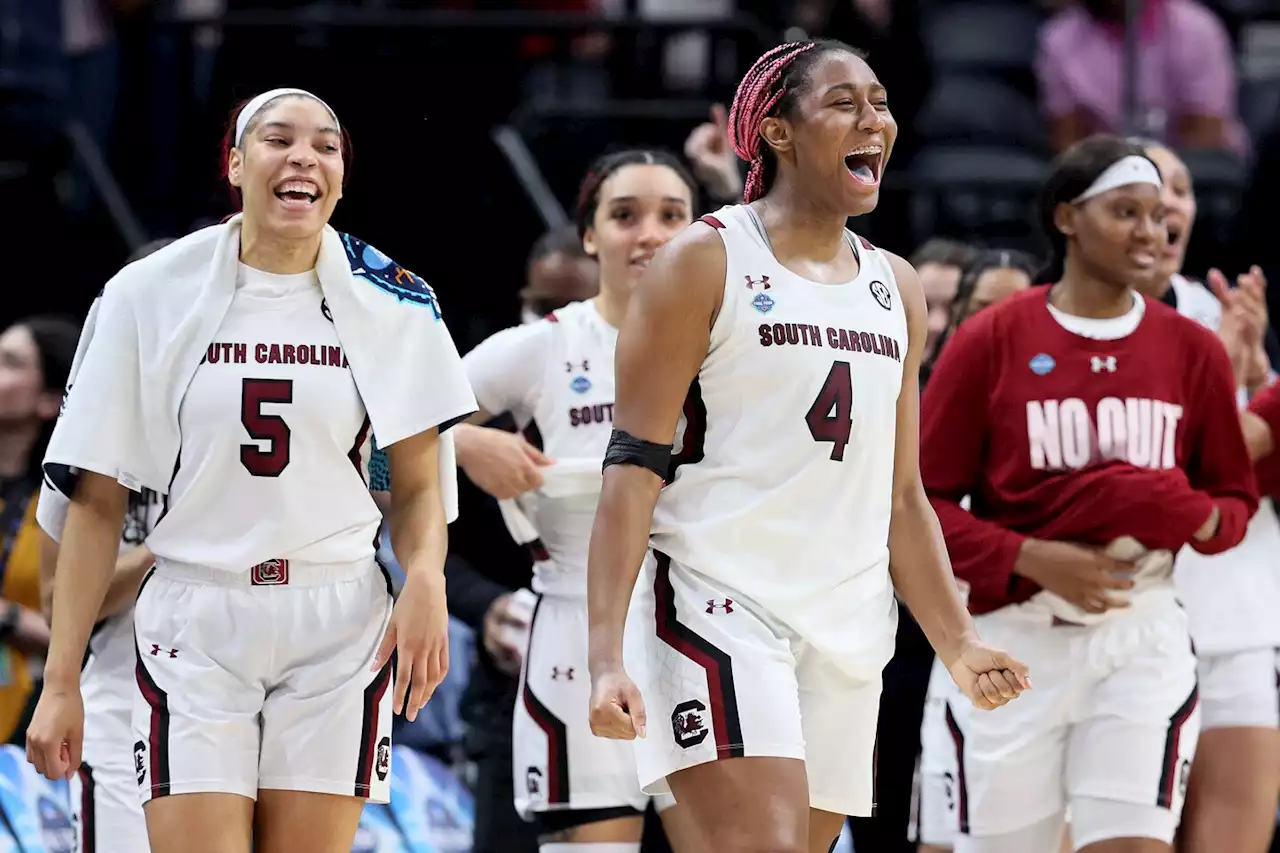 Aliyah Boston leads South Carolina past Louisville in Final Four