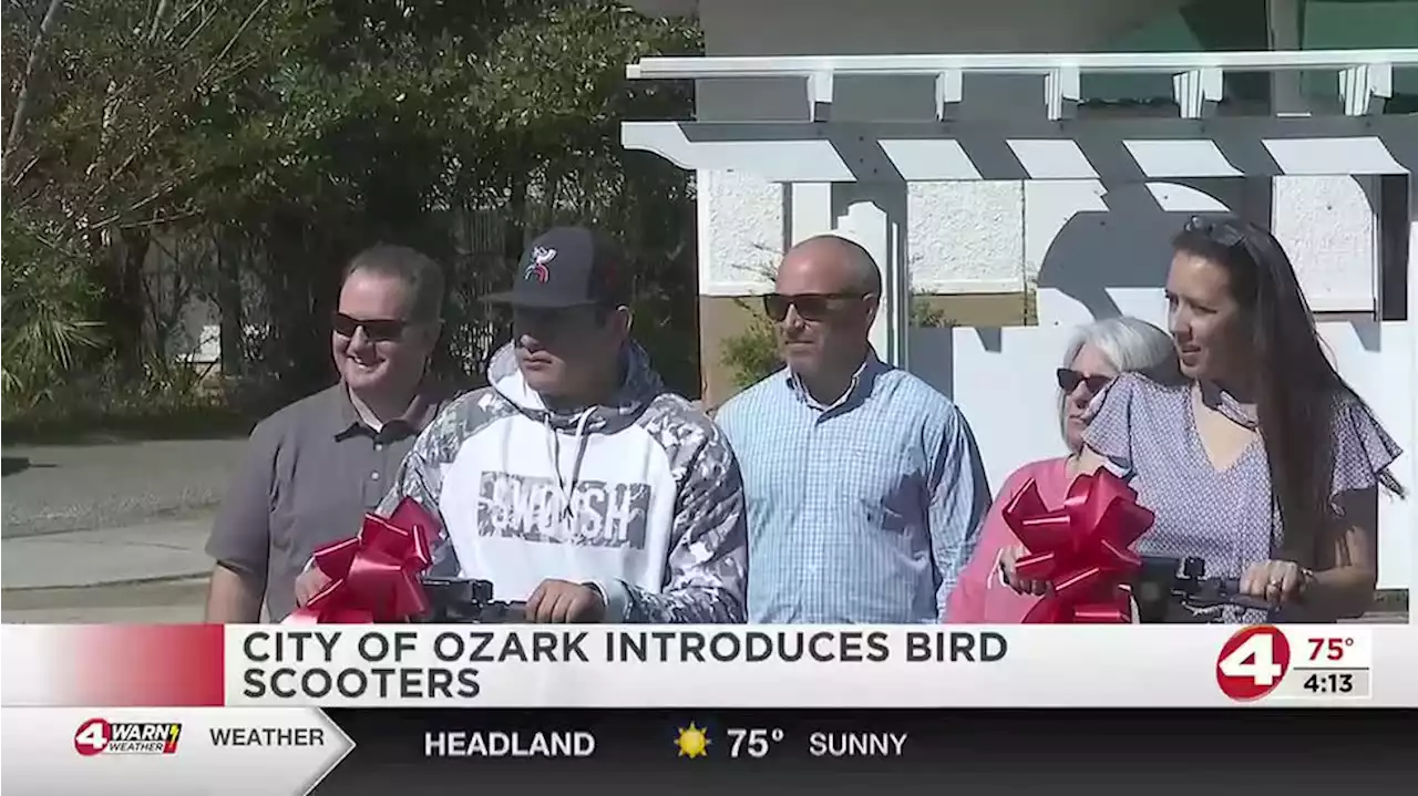 City of Ozark introduces bird scooters