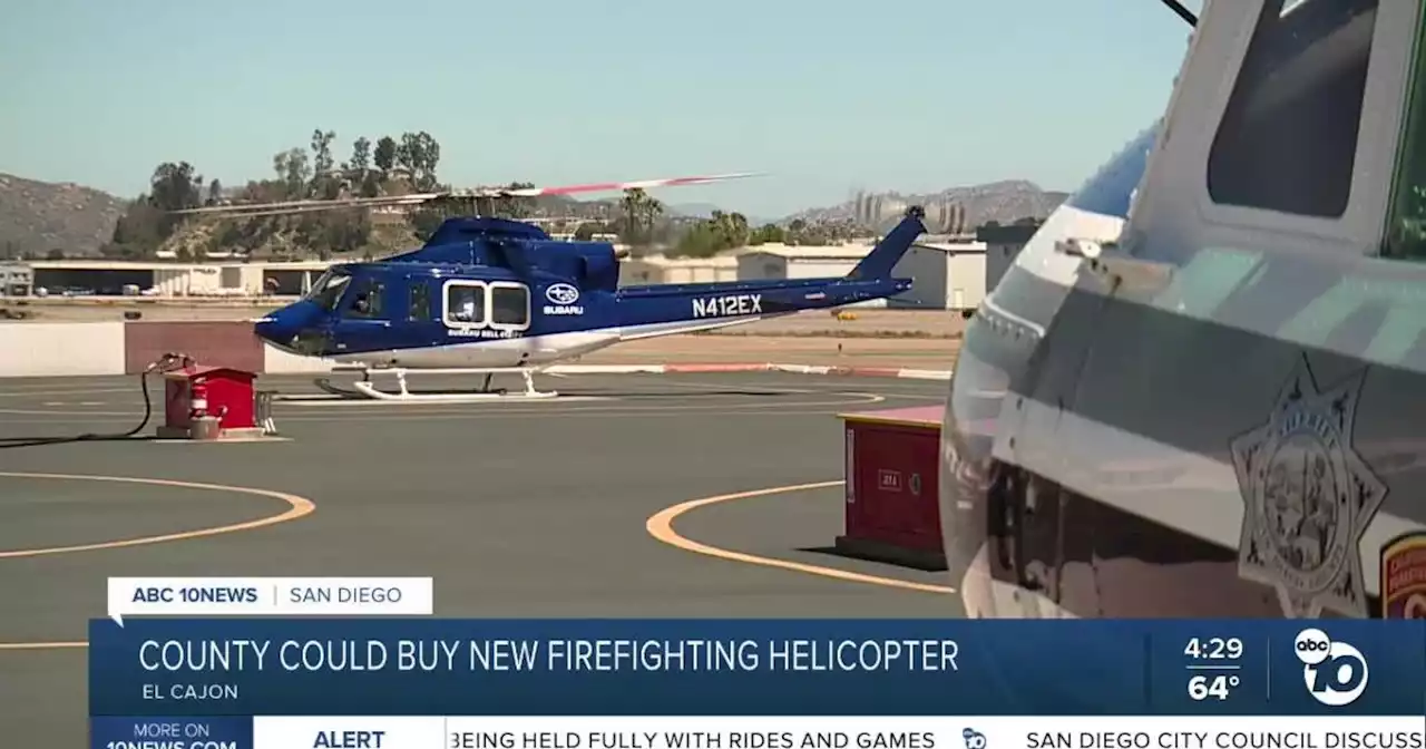 County considers buying new $16M firefighting helicopter