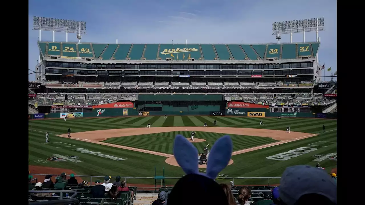 Oakland A's record smallest home crowd in nearly 42 years as future at Coliseum remains uncertain