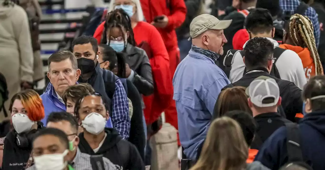 US flyers and subway riders shed masks: ‘Feel free to burn them’