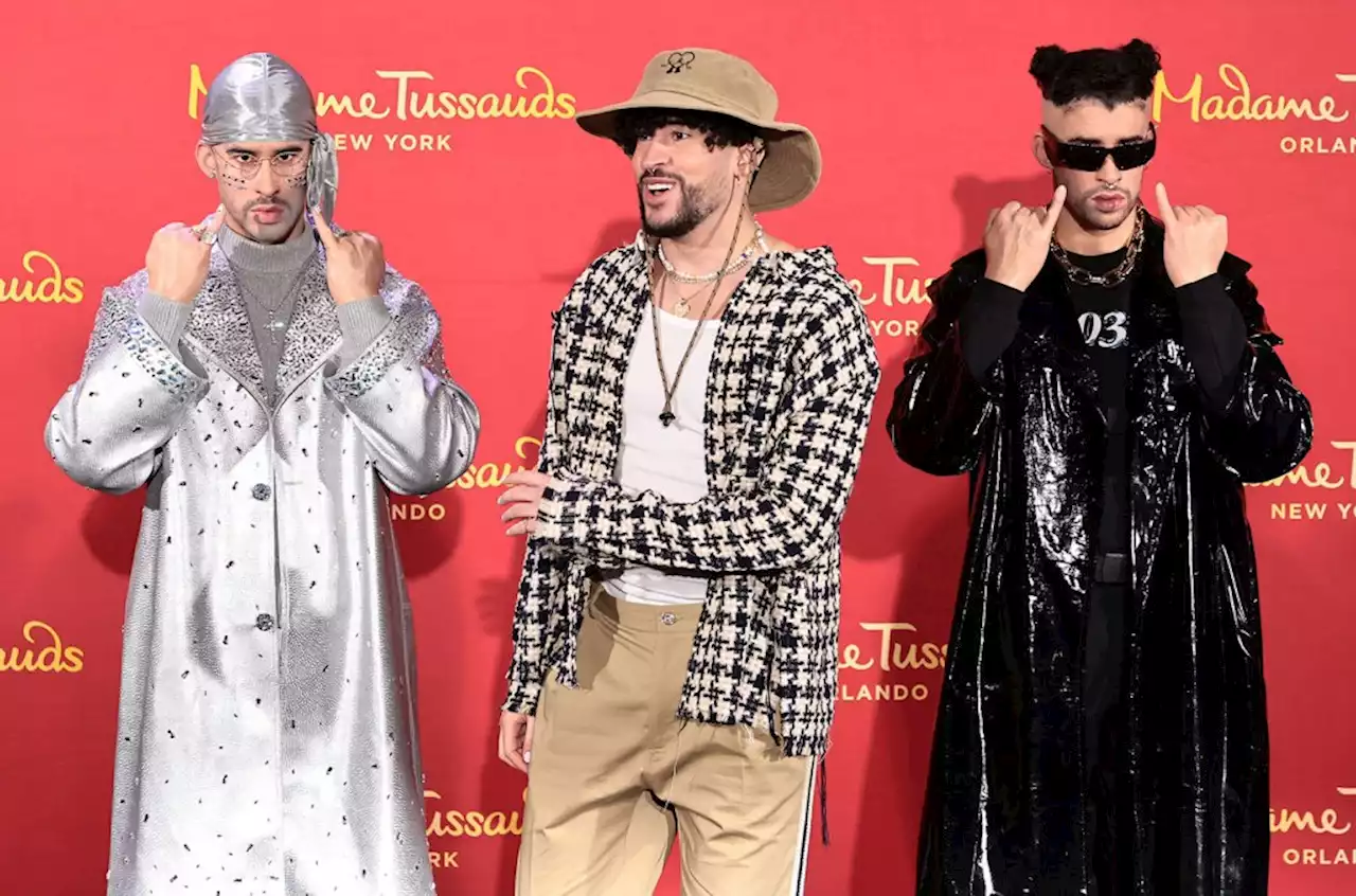 Seeing Double: Bad Bunny Unveils His Two Wax Figures at Madame Tussauds New York