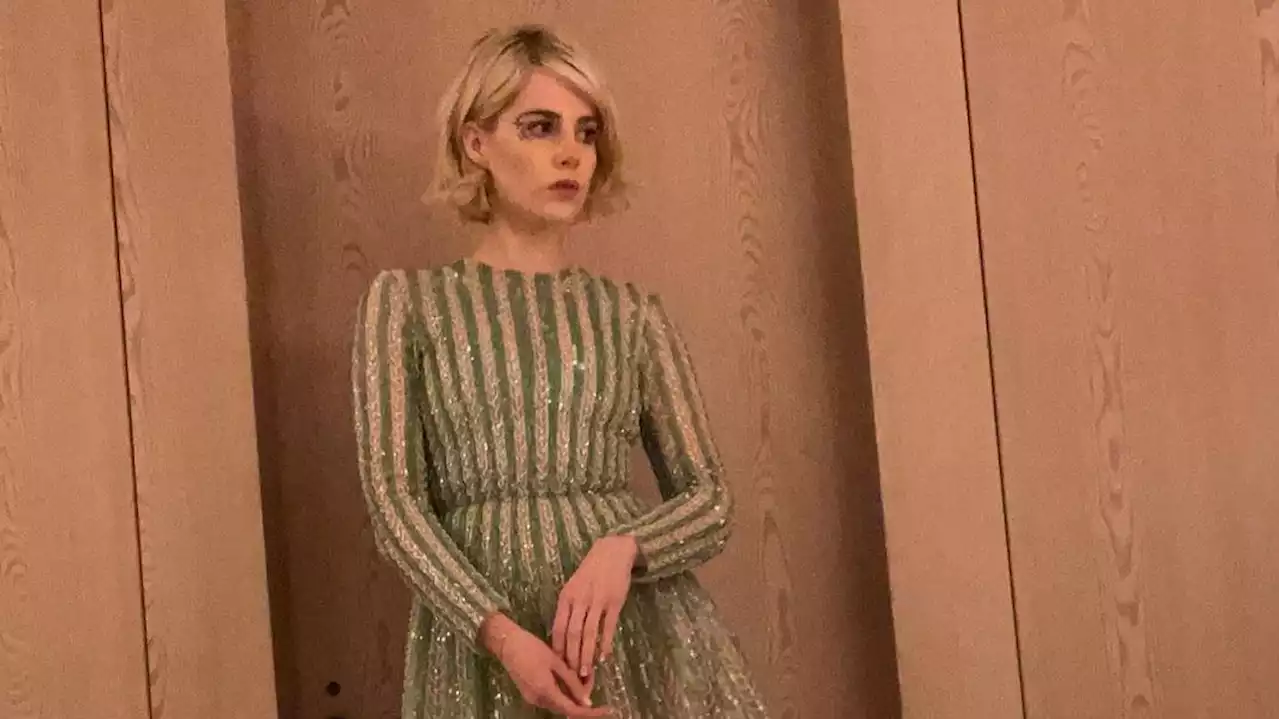 Lucy Boynton Has Found The Ideal Disco Dress