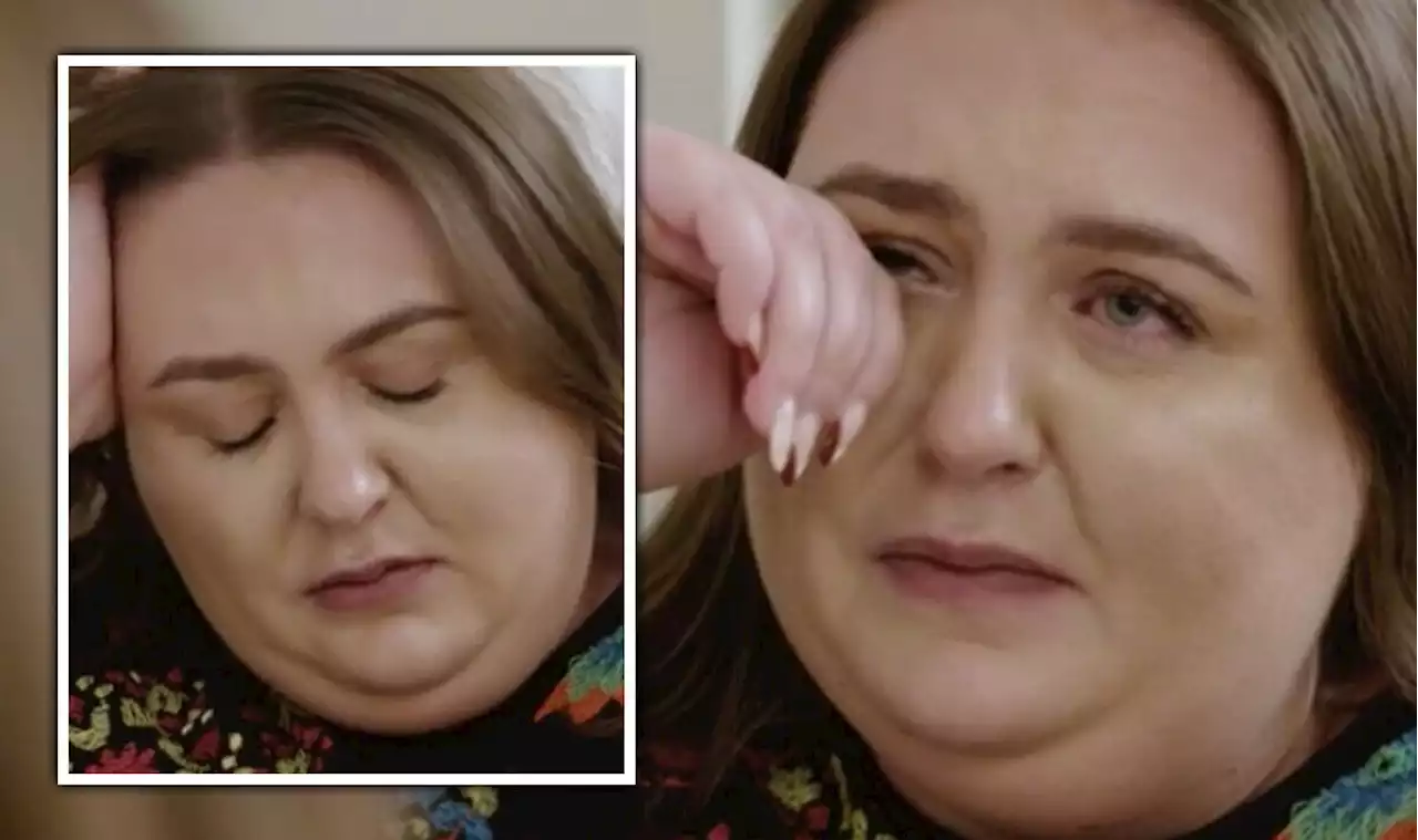 EastEnders' Clair Norris in tears as she reflects on being bullied over her weight