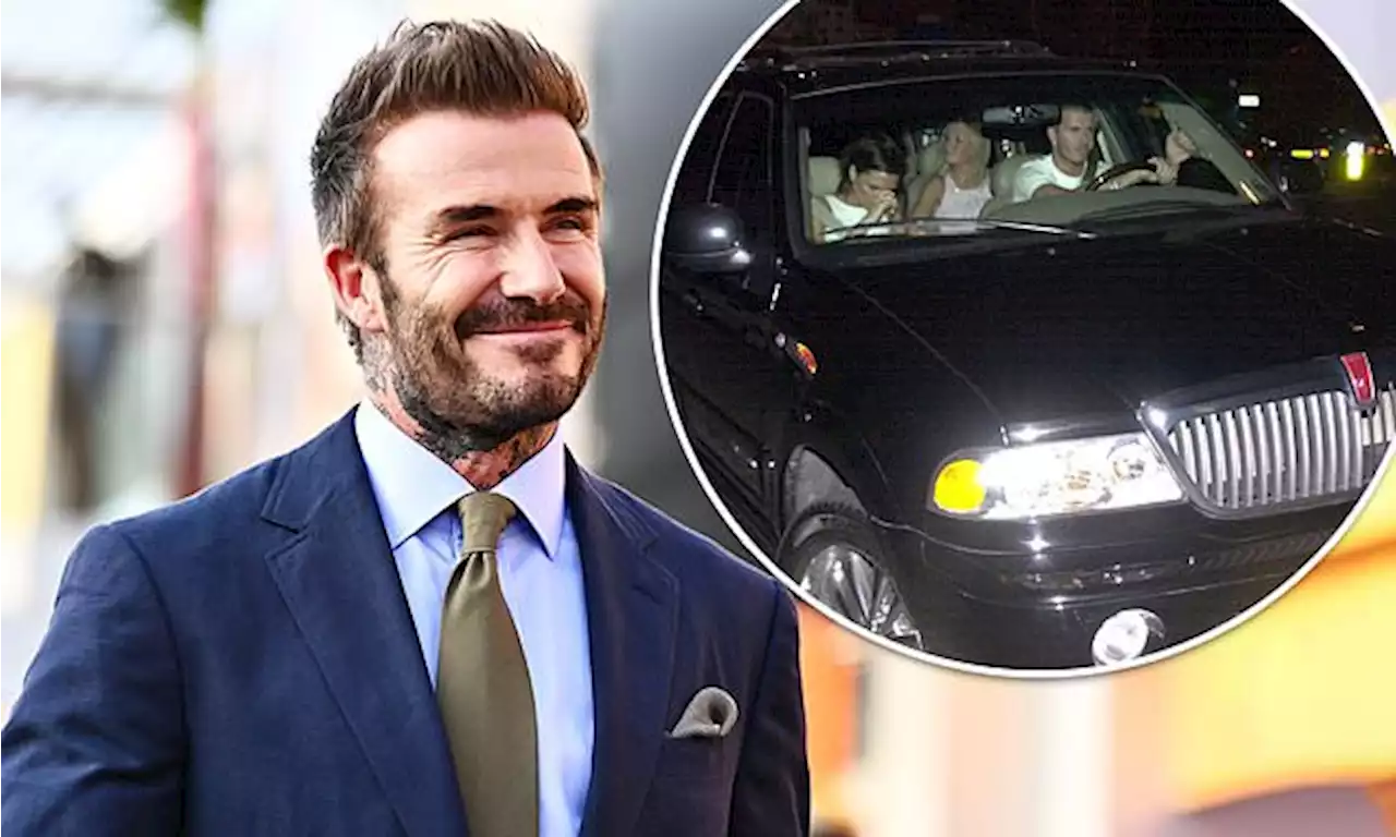 David Beckham's old American truck is set to fetch £45,000 at auction