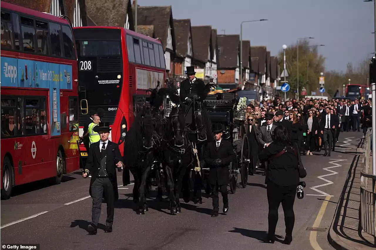 Tom Parker's funeral: Fans line the streets for The Wanted star