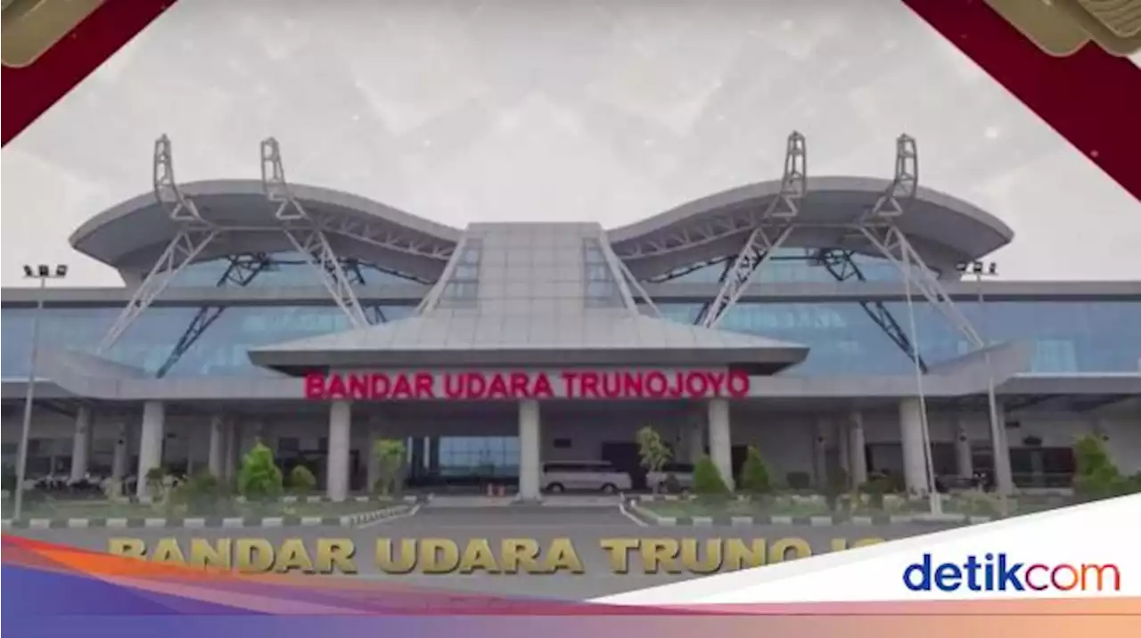 Bandara Trunojoyo yang Diresmikan Jokowi Dibangun di Lahan Seluas 34 Hektare